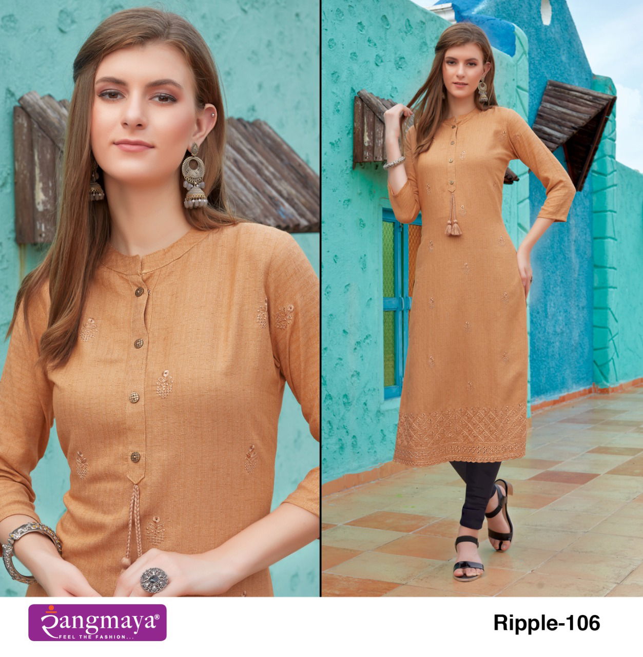 Ripple By Rangmaya Designer Kurtis Catalog
